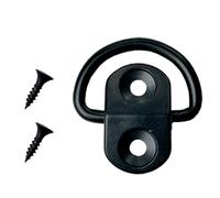 Genérico Hook For Cargo Net - 4 Pack Universal Tie Down Fasteners, Heavy Duty Car Trunk Mesh Pocket Mounting Kit, Self-Tapping Screws Included | Auto Rear Interior Cargo Organizer, Envelop Net Hanger