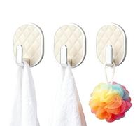 Genérico Hooks - Adhesive Wall Towel Holder, Waterproof No Drilling Modern Decor, Removable Utility Rack for Home Apartment Dorm Door Bathroom Use, Bedroom Kitchen Storage, Multi Color