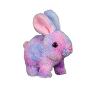 Genérico Hopping Robotic Animal - Jumping Hare, Single Mechanical Pet for Games, Bunny with Twitching Nose, Sensory Toy, Moving Figurine for Dens, lawns and kindergartens