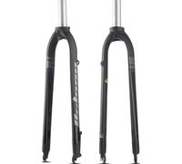 Genérico Horquilla Delantera For Bicicleta De 26/27.5/29", 1-1/8", Neumática, 2.35", Freno Disco Duro, Accesorios Aleación Aluminio For MTB(A,27.5in)