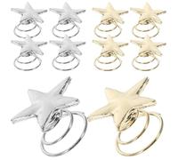 Genérico Horquillas Espiral Pelo en 20 Piezas Diseño de Estrella, Accesorios para Boda y Peinados de Novia Mujer