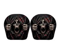 Genérico Horror Headrest Cover, Car Interior Accessory, Seat Headrest Wrap