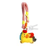 Genérico Horse Bag Charm - Chinese New Year Cute Wallet Pendant, Stuffed Car Ornament, Bag Charm for Kids Adults Fashion Enthusiasts Students Collectors Animal Lovers Birthday School Travel Shopping