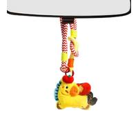 Genérico Horse Bag Charm, Chinese New Year Plush Pendant Keychain, Cute Animal Backpack Ornament Wallet Charm, Fashion Accessory for Kids Teens Students Collectors Travel Birthday Gift