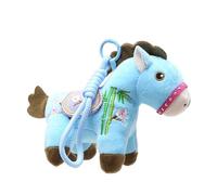 Genérico Horse Bag Charm, Soft Plush Hand-Stitched Accessory, 13x12cm 2026 Year of The Horses Ornament | Gift for Family Friends Colleagues Birthday Festival Home Travel New Years Bedroom Decor