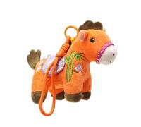 Generico Horse Bag Charm, Soft Plush Hand-Stitched Accessory, 13x12cm 2026 Year of The Horses Ornament | Gift for Family Friends Colleagues Birthday Festival Home Travel New Years Bedroom Decor