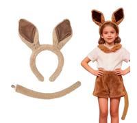 Genérico Horse Ears Headband - Festival Cosplay Costume Accessories | Kids Horse Tail Party Headwear Set for Holiday Photoshoot Celebration Party Performance Kids Teens Adults