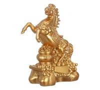 Genérico Horse Figurine - 2026 Decorative Horse Sculpture, Chinese Success Statue, Stability Weighted Base, Interior Decorating Accessory, Home Ornamentation Display, Perfect for Living Room