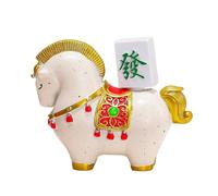 Genérico Horse Figurines - Wealth Symbol Sculpture | 2026 Horse New Year Decor for Home, Women, Men, Christmas, Bedroom, Birthday, Chinese New Year, Living Room, Office, Tabletop Statue