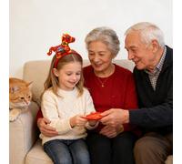 Genérico Horse Headband - Plush Horse Headwear Cute Animal Accessory | Costume Hair Band | Chinese New Year Greeting Family Photo Stage Performance Festival Activity Themed Party Cosplay