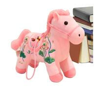Genérico Horse Plush - Equine Figure, 2026 Year Mascot Decorative Piece for Lunar Festival Celebration, Hanging Charm for Home Furniture, Office Workstation and Sitting Areas