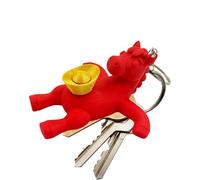 Genérico Horse Statue - 2026 Chinese Figurine | 10.1x9.6cm Horse 3D Ornament, Animal Sculpture for Room Accessory, Tabletop Decor with 3D Design, Animal Miniature with Realistic Model