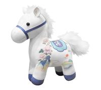 Genérico Horse Stuffed Animal - 2026 Year of The Horse Mascot Plush, Collectible Plush Souvenir, Soft Decorative Toy for Car, Home, Work, Living Room, Sofa, Couch, Bed, Celebration