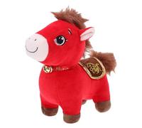 Genérico Horse Stuffed Animal - Soft Lucky Plush Figure Year of The Horse | Adorable Plush Toy for Kids Adults, Sofa Bedside Table Couch Desk Bed Nursery Birthday Halloween Christmas Party Gift