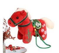 Genérico Horse tedyY - Collectible Cuddly Plush Ornament, Horse Toys For Girls, Chinese New Year Stuffed Animal Toy,for Home Living Room Nursery Travel, 2026 Collectible Cuddly Plush Ornament