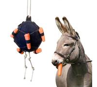Genérico Horse Treat Ball, Slow Feed Carrot Balls Feeder, Interactive Boredoms Buster, 21.65x9.84 Inches Funny Stress & Reliever Feeding, Avoid Boredom for, Cattle, Sheep, Goat, and Farmhouse Use
