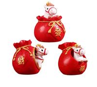 Genérico Horse Year Lucky Money Decorative Jar, Feng Shui Lucky Horse Piggy Bank Decor, Resin Craft New Year Horses Statue Money Box for Blessing Souvenir,Home Desk Decor,Car Ornament