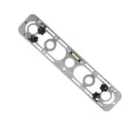 Genérico Hot and Cold Water Pipe Leveler - Stainless Steel Shower Faucet Tool | Adjustable Bracket with Strong Grip & Compact Build for Kitchen, Garage, Bathroom and Professional Plumbing