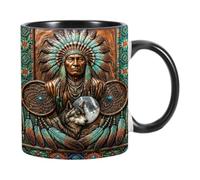 Genérico Hot Coffee Mug | 350ml Decorative Insulated Ceramic Drinkware