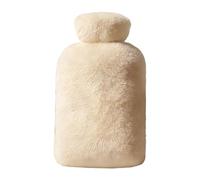 Genérico Hot Water Bottle, 2000ml Reusable Leak-Proof Heating Bottle with Cover for Bedroom, Living Room, School, Office, Travel, Winter Cold Weather