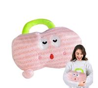 Genérico Hot Water Bottle, Cute Cloud Hot Water Pack, Hand Foot Warmer, Reusable Plush Pillow Water Bag, Water Bottle with Handle, Cute Cloud Hand Warmer, Hot Compress Bag for Women,