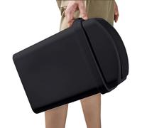 Genérico Household Kitchen Bins - Home Waste Bin | Compact Trash Bin with Swing Lid, Sturdy Garbage Container, Home Accessory Kitchen Wastebasket, Trash Baskets for Waste Disposal