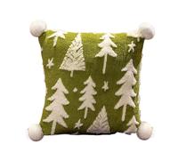 Genérico Housses De Noël Pour Canapé - 40/50cm Coussin De Noël Peluche | Oreiller Doux Et Moelleux, Déco Canapé/Lit, Ambiance Cosy Halloween & Fêtes,