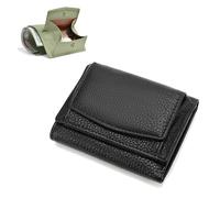 Genérico Houtangduty Mini Wallet, Folding Mini Wallet, Houtndguter Genuine Leather RFID Blocking Card Holder Organizer Pocket, for Woman (#2)