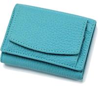 Genérico Houtangduty Mini Wallet, Houtndguter Wallet for Woman, Houtang Wallet with Blocking Card Holder Organizr and Coin Pouch (Sapphire Blue)