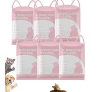 Genérico Howls Your Day Dog Cleaning Gloves, HowlsYourDay Disposable Pet Cleaning Gloves, for Dogs & Cats Daily Care and Traveling (30PCS)