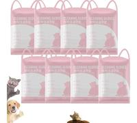 Genérico Howls Your Day Dog Cleaning Gloves, HowlsYourDay Disposable Pet Cleaning Gloves, for Dogs & Cats Daily Care and Traveling (40PCS)
