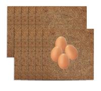 Genérico Hühneristbettwaüt, Lino de la Cama para Pollos - Lavables, espesos, no Pollo de Fibra de Coco spessi, ma Non Duro, i cuscini - baños de colocación, Alfombrillas de Pollo Accesorios para Aves