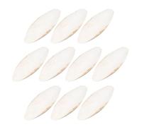 Generico Hueso De Pescado Sepia | 10 Piezas De Sepia Para Masticar | Bird Beak | Masticante Desalting Cepplefish Hueso Para Picos Afilados, Pájaros Naturales Calcio Para Loros Cocinados