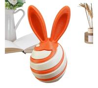 Genérico Huevo Conejo Antiestrés,Decoración Coleccionable y Dispositivo Relajante | Figura de Conejo Impresa en 3D con Paso Continuo,para Estudio, Librería, Dormitorio, Apartamento, Salón
