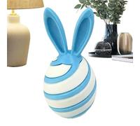 Genérico Huevo de Conejo Impreso en 3D - Decoración Coleccionable y Dispositivo Relajante - Figura de Conejo Impresa en 3D con Paso Continuo | para Estudio, Librería, Dormitorio, Apartamento, Salón