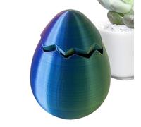 Genérico Huevo Impreso En 3D,Figura Coleccionable Reutilizable Rellenable,Huevos De Colores Impresos En 3D | para Niños y Niñas, Canasta de Pascua, Amigos, Familia, Hogar, Escuela, Escritorio y