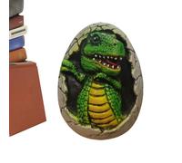 Genérico Huevos De Dinosaurio Juguetes - Figuras Coleccionables Antiestrés,Juguete De Huevo De Dinosaurio Que Eclosiona,para Adultos, Niños, Hogar, Fiesta De Pascua, Interior, Cumpleaños Y Escritorio