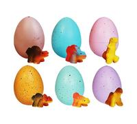 Genérico Huevos de Dinosaurio Que Nacen y Crecen en Agua - 6 Juguetes - Premios Divertidos para el Aula - para Niños Niñas Aula Citas de Juego Campamento de Verano Sala de Juegos Viaje