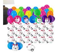 Genérico Huevos de Pascua Rellenos para Niños | Coches De Retroceso De Conejito Lindo Portátil Y Divertido,Juguetes Pequeños Para Niños - Para Y Niñas, , Cumpleaños, Hogar, Viaje Y Vacaciones