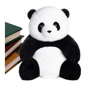 Genérico Huggable Panda Toy - Plush 11.81 Inches Soft Stuffed Animal Doll | Panda Pillow | Cuddly Pillow For Girls Boys Adults Party Birthday Room Decoration Cute Plush Companion Gift