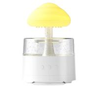 Genérico Humidificador De Nubes De Lluvia Drip De Agua - Difusor De Lluvia De Portátiles, Luz Nocturna LED | Difusor De De Nubes Lluvioso Único, Fabricante De Niebla Tranquila para Leer, Dormir, R