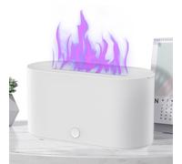 Genérico Humidificadores de Llama para Dormitorio, Difusor Aire Esencia aromaterapia 7 Colores Función silenciosa Apagado automático los difusores del aromatera