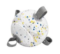 Genérico Hund Kauspielzeug Fetch Ball - 15 Cm Hund Kauspielzeug Ball | Zahnreinigung Spielzeug - ETPU - Interaktiver 15 Cm Hundeball Fördert Zahnpflege Spiel Und Training Drinnen Draußen