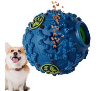 Genérico Hunde Giggle Ball Spielzeug - Zahnung Ball Beschäftigung, Interaktiver Leckerli Spender Langsam Füttern, Lustiges Geräusch Design | Mentale Förderung Für Hunde Suchspiel Training Alltag