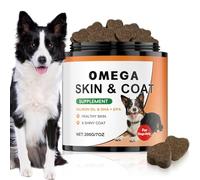 Genérico Hunde Haut Fell Nahrungsergänzung - 200g Haut- Fell-Pflege-Booster, Hilfsmittel Zur Unterstützung Des Haarwachstums Für Kleine, Mittlere Große Rassen Für Zuhause, Outdoor Tägliche P