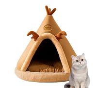 Generico Hundehütte-The Interior, Invierno Elk House Animal Casa | Alfombrilla para cabaña para perro plegable para perros pequeños y gatos de tamaño mediano, cálida