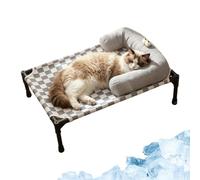 Genérico Hundeliege Outdoor Grosse Hunde - Hundeliege In Und Outdoor Garten, Für Draußen Camping Erhöhtes Hundebett, Größe Bequem Und Atmungsaktiv Haltbar Einfach Zu Reinigen Camping