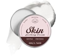 Genérico Hundepflege Feuchtigkeitsbalsam 50 g - Hautpflege Creme Für Hunde Trockene Top | Beruhigender Fell Pflegebalsam Hund Hautschutz Pflege Creme 7,1 x 2,6 cm Sanft Nährend