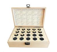 Genérico Hunter Memorial Box | 19x13.6x7.5cm Vintage Display Case With Deer Pattern | 20 Slot Shell Organizer | Keepsake For Father Boyfriend Husband Grandpa Nightstand Shelf Bedroom Living Room