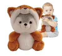 Genérico Husky de Peluche - Suave y Lindo Juguete de Peluche transformado